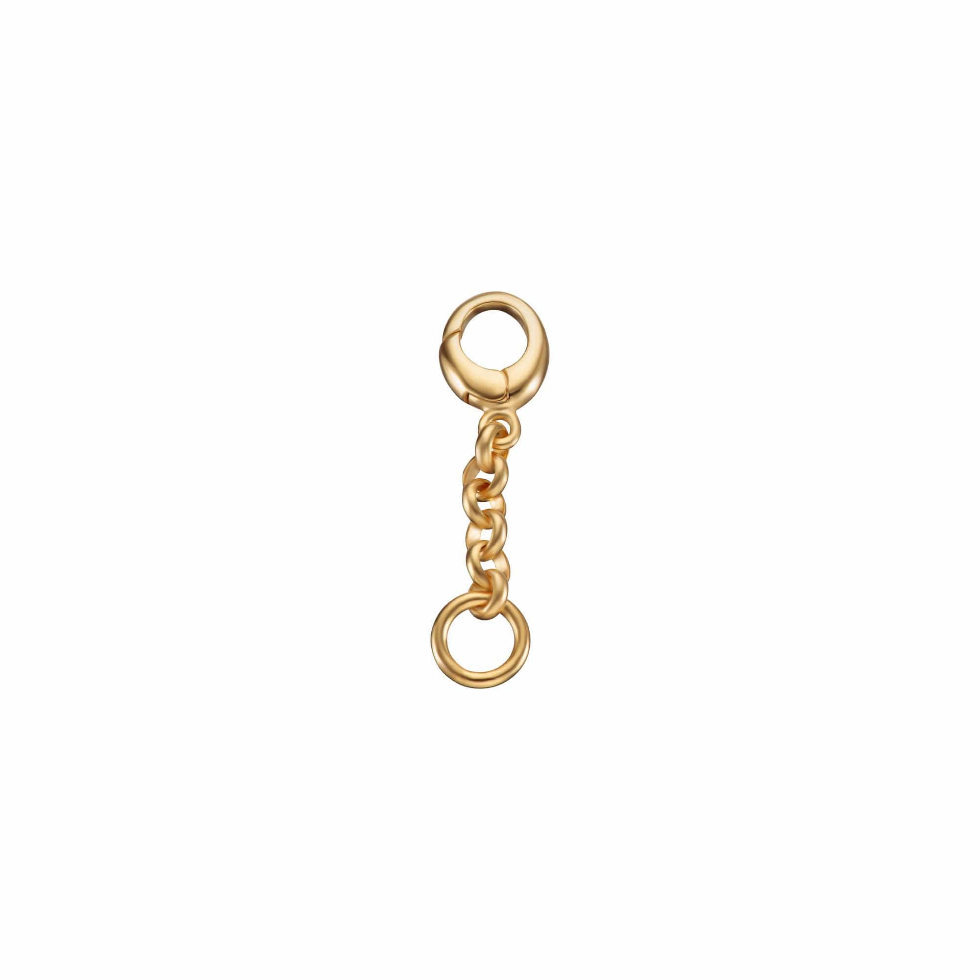 Sterling Silver Necklace Extension with 18ct Gold Plating for Charms